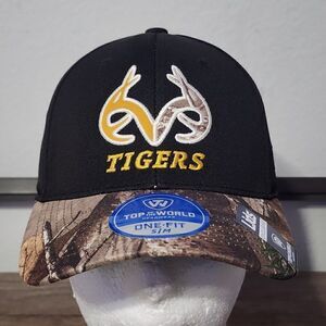 Top of the World Realtree Missouri Tigers Hat Cap Size Small/Medium Stretch Fit